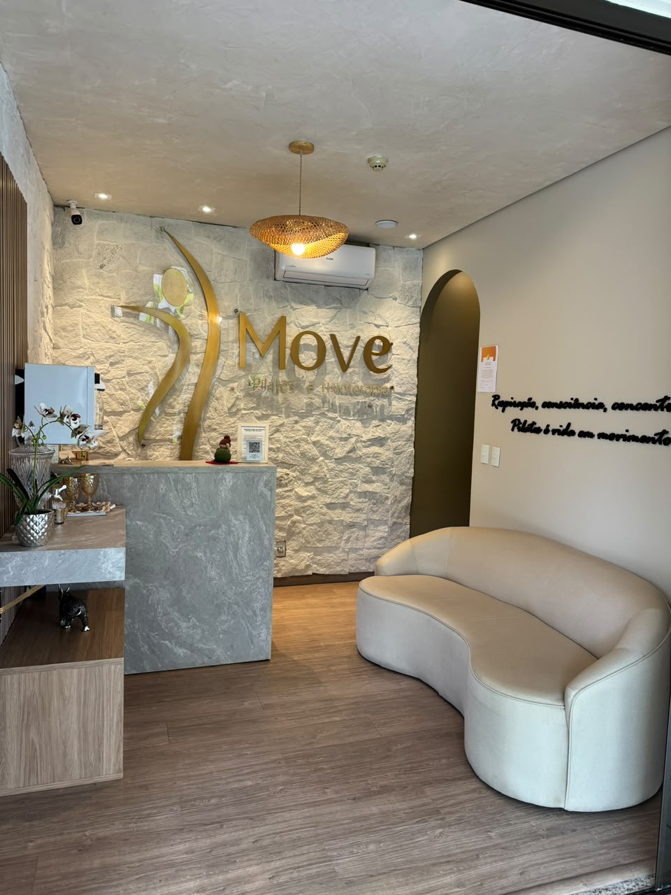 Interior do Studio MOVE - Pilates